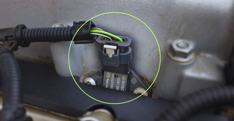 Sensor MAP defectuoso: síntomas, causas y solución