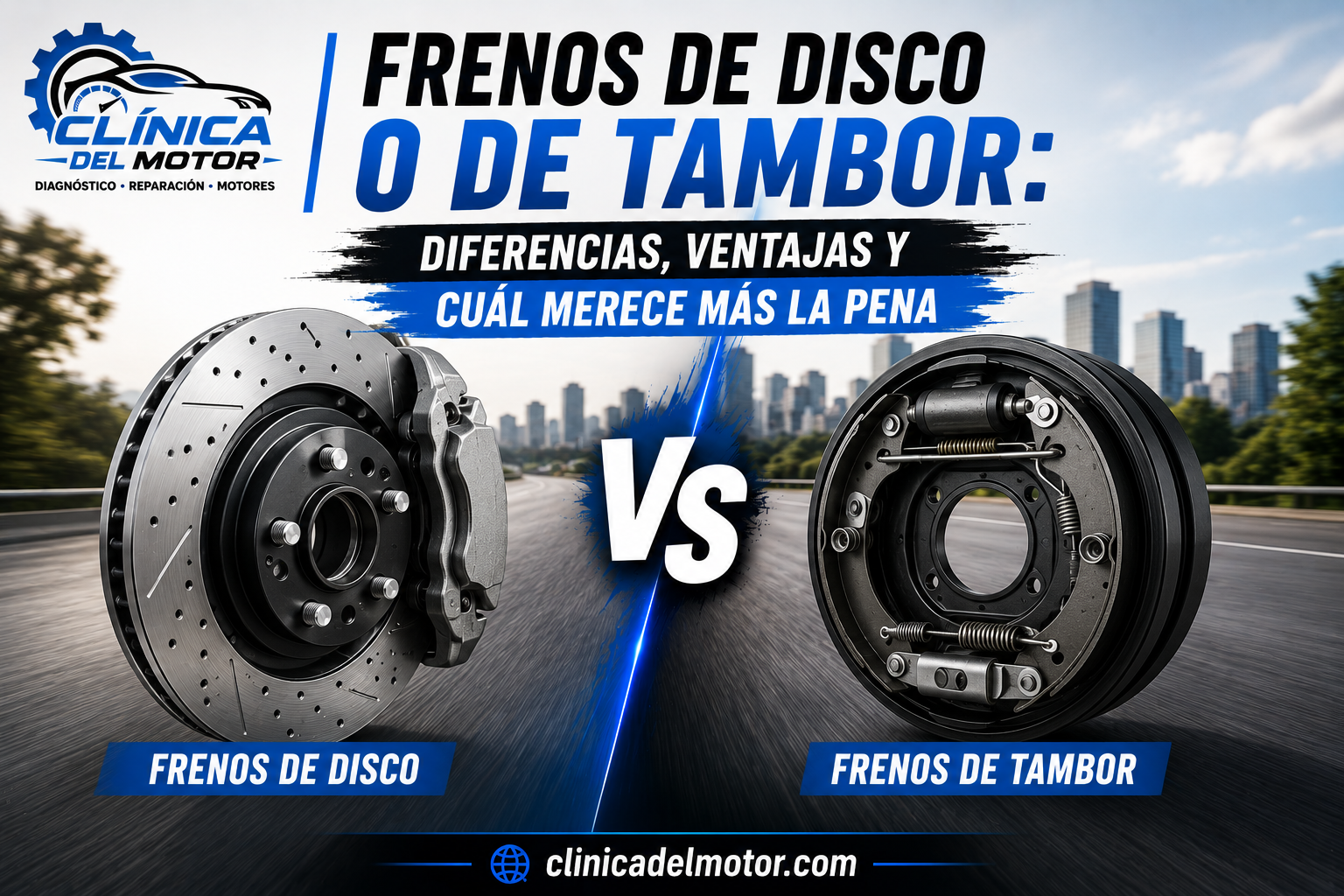 Frenos de disco o de tambor: diferencias, ventajas y cuál merece más la pena